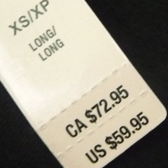 VS BLACK LOGO TOP SIZE XS OVERSIZED - Picture 6 of 9